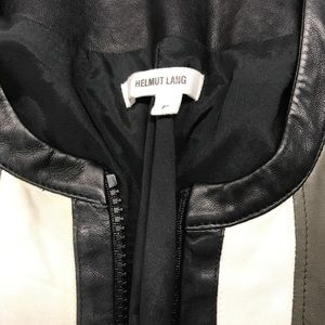 Helmut Lang leather jacket size 0-2